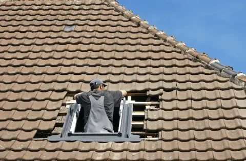 Pose de velux - Viry